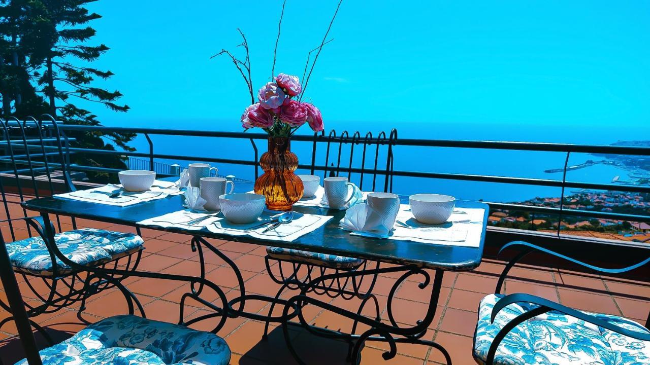 Casa Gina, With Views To Funchal Bay Villa Exterior foto